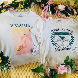 Just in NWT WILDFOX Women’s Jamie 2 pc Tee set